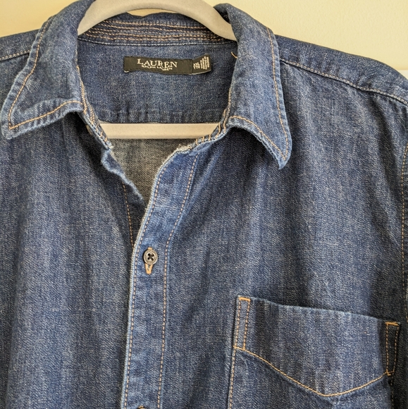 Ralph Lauren Denim Dress - Picture 2 of 4